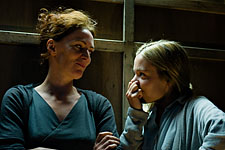 Susie Trayling and Fiona Button in 'Vanya' at the Gate Theatre, Notting Hill